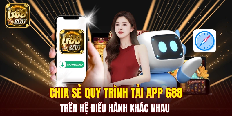 Hướng dẫn tải app G88 với hai dạng điện thoại khác nhau 