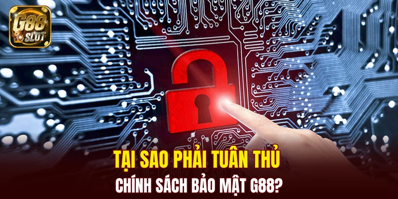 Tại sao phải tuân thủ chính sách bảo mật G88?